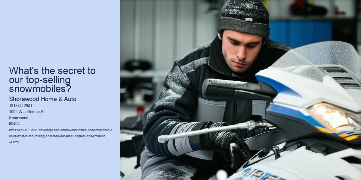 What is the Thrilling Secret to our most popular snowmobiles?