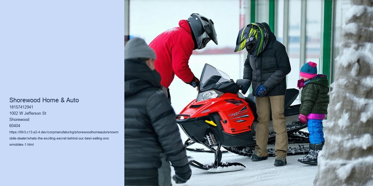 What's the exciting secret Behind Our Best-Selling Snowmobiles?