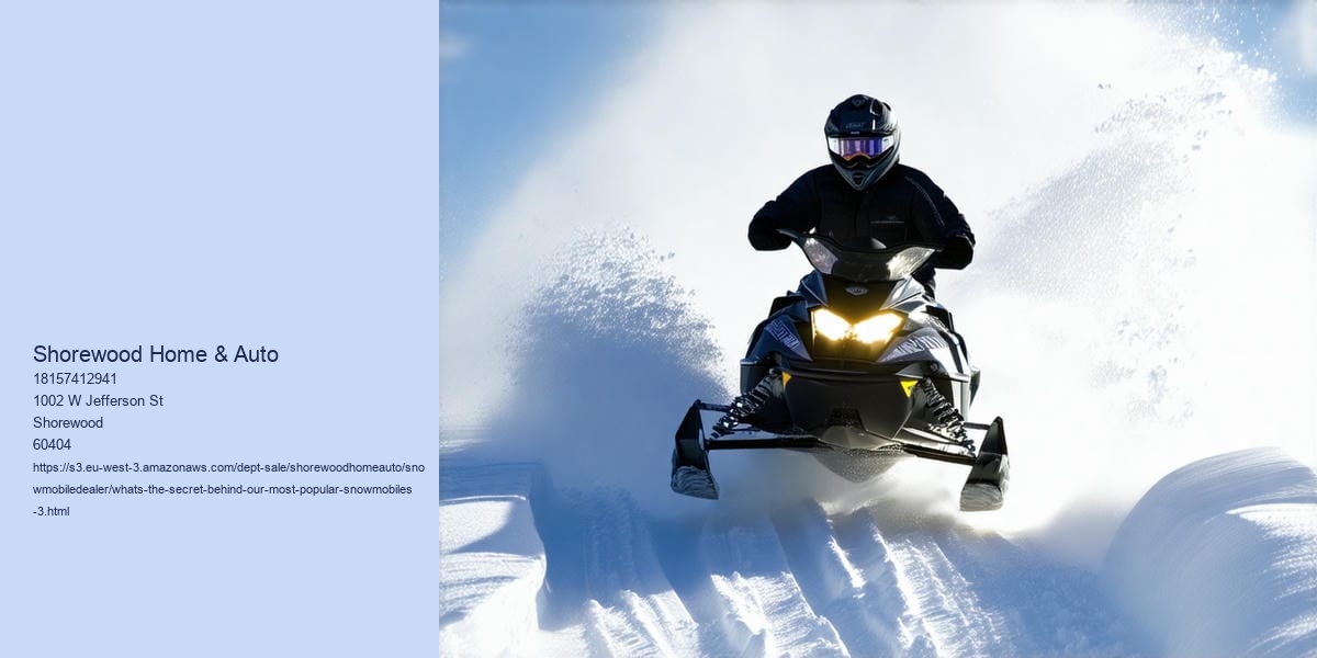 What's the secret behind our most popular snowmobiles?