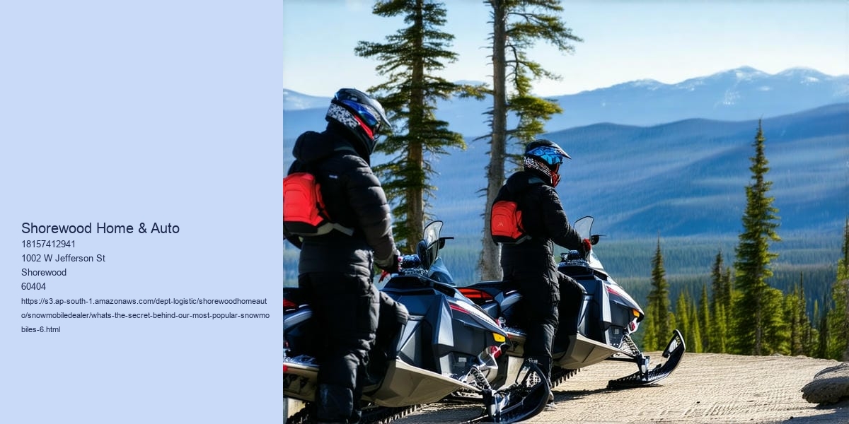What's the secret behind our most popular snowmobiles?