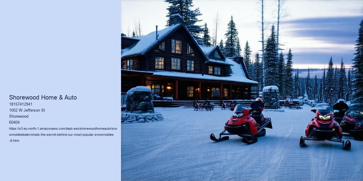 What's the secret behind our most popular snowmobiles?