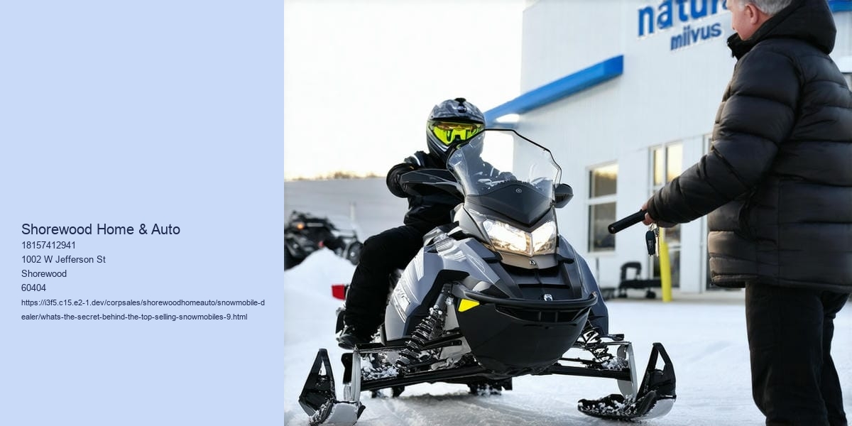 What's the secret behind the top-selling snowmobiles?