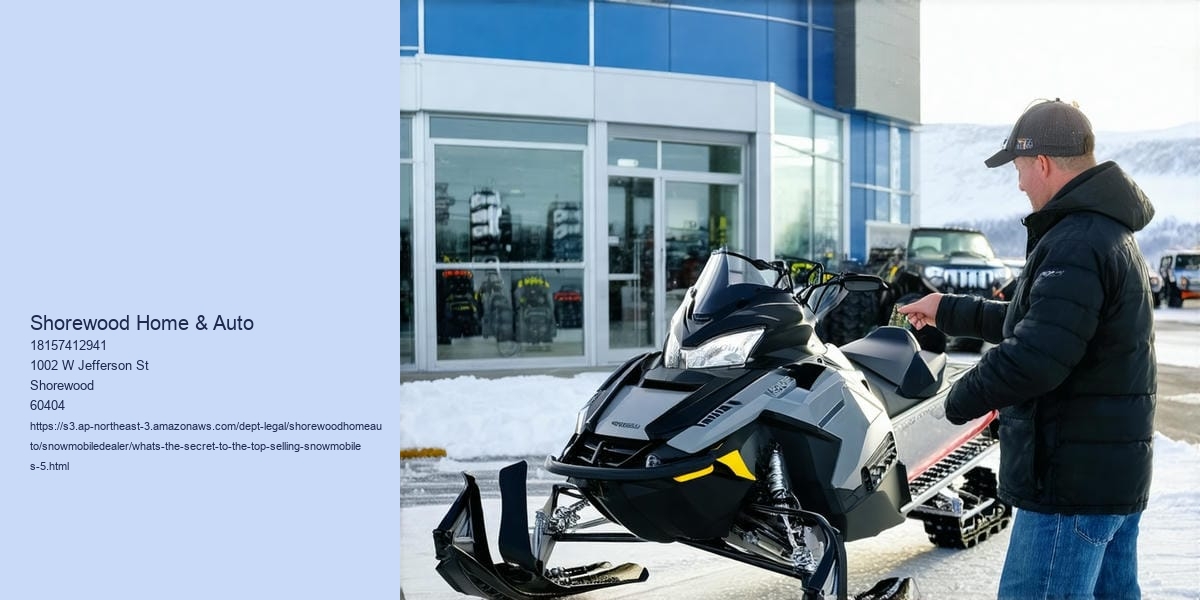 What's the secret to the top-selling snowmobiles?