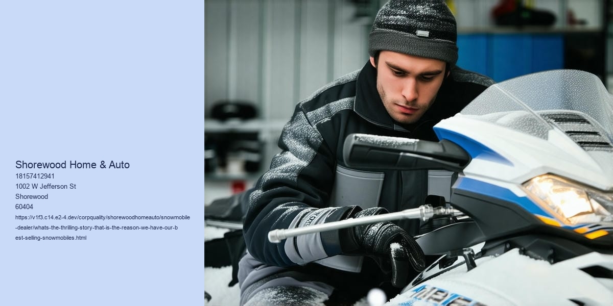 What's the thrilling story that is the reason we have our best-selling snowmobiles?