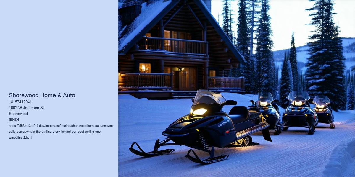 What's the thrilling story Behind Our Best-Selling Snowmobiles?