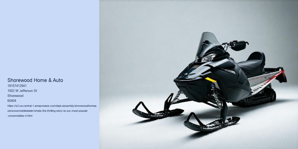 What's the thrilling story to our most popular snowmobiles?
